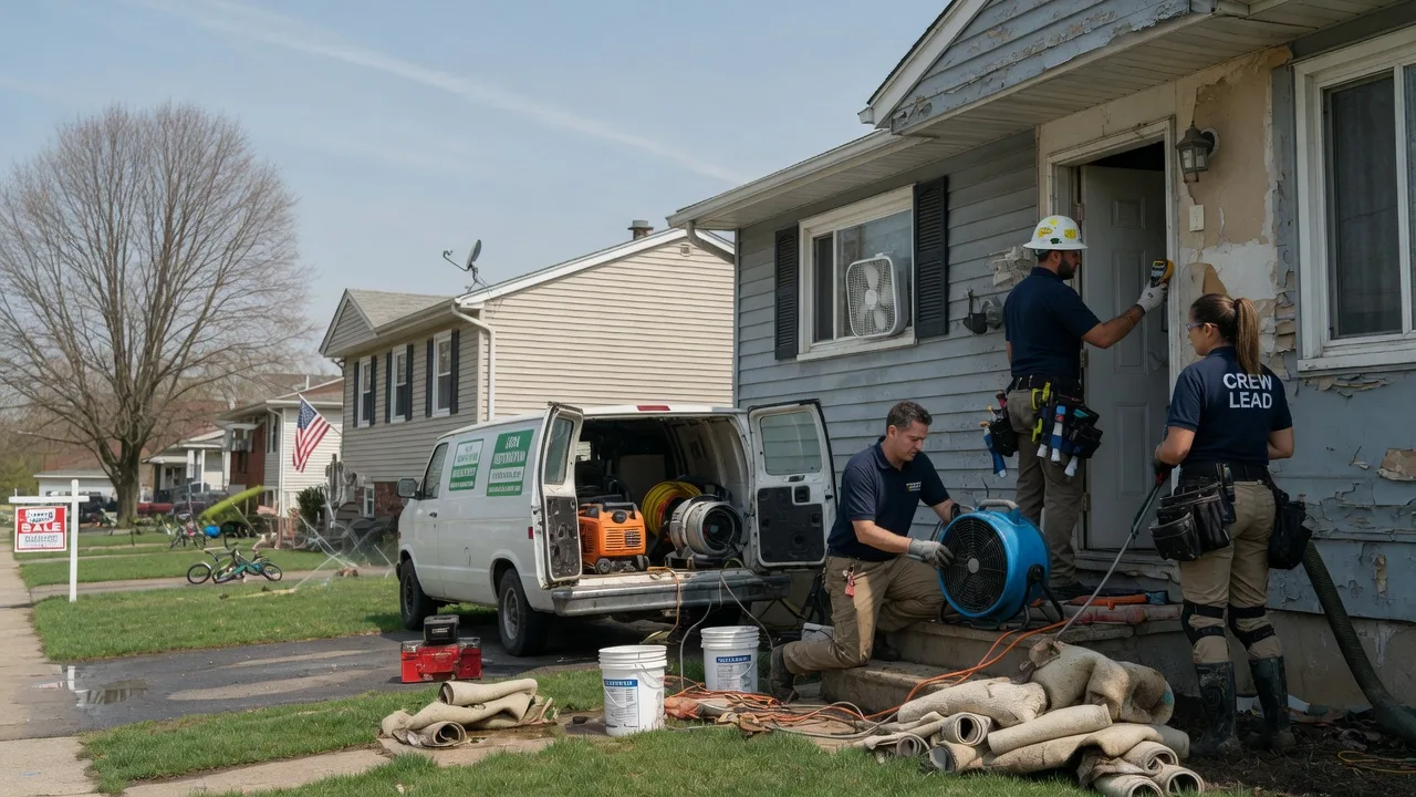 Flood Cleanup in Sutter, CA near me